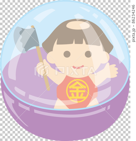 五月扭蛋膠囊_金太郎 86234246