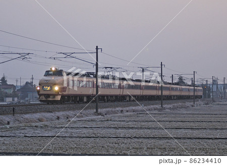北陸本線 福岡-石動 JR西日本 489系 H04(F:3両)+H02編成(B:6両)(金沢) 能登 北陸本線 福岡-石動 JR西日本 489系 H04(F:3両)+H02編成(B:6両)(金沢) 能登 86234410