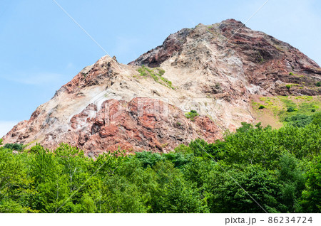 夏の昭和新山 夏の昭和新山 86234724
