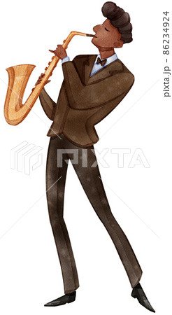 Jazz music watercolor clipart png Jazz music watercolor clipart png 86234924