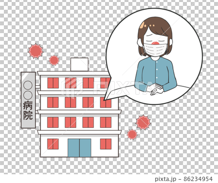住院的成熟的醫院女性 住院的成熟的醫院女性 86234954