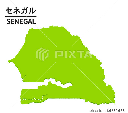 セネガルのイラスト 86235673