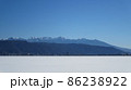 冬の諏訪湖 86238922