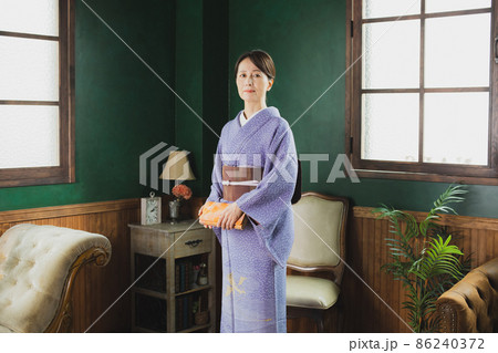 江戸小紋 50代女性 江戸小紋 50代女性 86240372