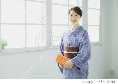 江戸小紋　50代女性 86240394