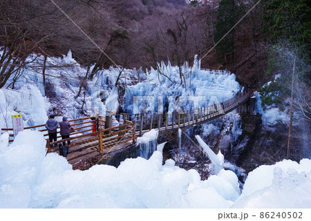 秩父三大氷柱・尾ノ内氷柱 秩父三大氷柱・尾ノ内氷柱 86240502