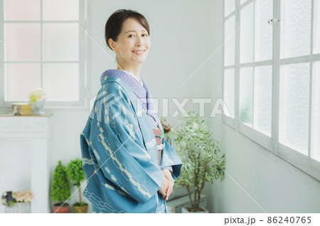 江戸小紋　羽織　ミドル女性 86240765