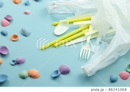プラスチックごみ　海洋プラスチック　イメージ 86241068