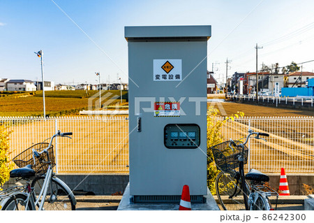 危険 変電設備キュービクル 高電圧 危険 変電設備キュービクル 高電圧 86242300
