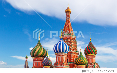 Moscow. St.Basil Cathedral Moscow. St.Basil Cathedral 86244274