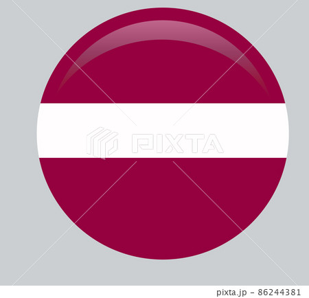 Latvia flag, official colors and proportion correctly. National Latvia flag 86244381