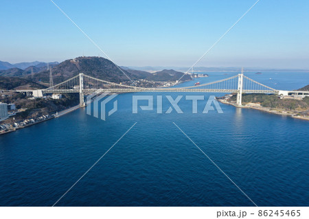 福岡県北九州市　関門橋 86245465