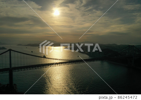 福岡県北九州市 関門橋 福岡県北九州市 関門橋 86245472