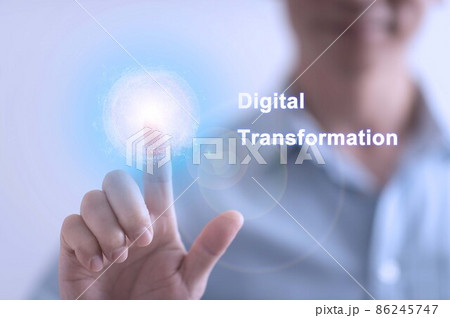 Digital Transformation(DX)イメージ 86245747