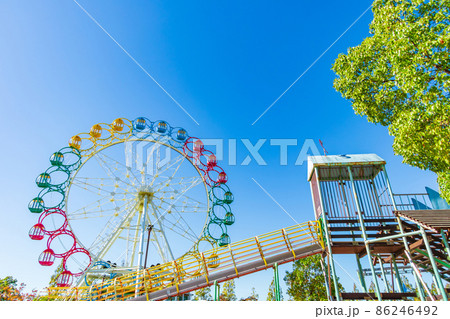堀内公園、観覧車のある風景〈愛知県安城市〉 86246492