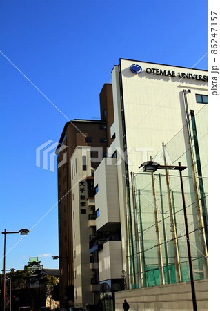 大手前学園と大阪城 大手前学園と大阪城 86247157