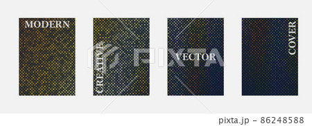 Vector halftone cover design templates. Layout set for covers of books, albums, notebooks, reports, magazines. Dot halftone gradient effect, modern abstract design. Planner and diary cover for print. Vector halftone cover design templates. Layout set for covers of books, albums, notebooks, reports, magazines. Dot halftone gradient effect, modern abstract design. Planner and diary cover for print. 86248588