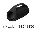 black modern music boombox portable bluetooth speaker 86248593