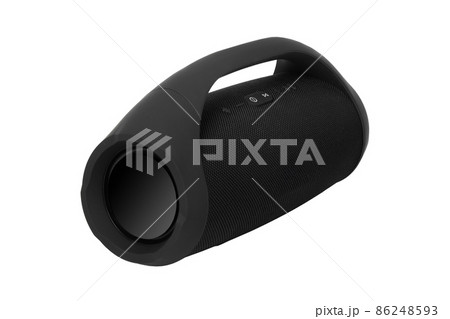 black modern music boombox portable bluetooth speaker 86248593