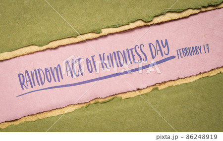 random act of kindness day 86248919