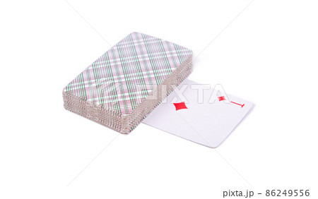 deck of cards with the ace of diamonds trump card on the bottom deck of cards with the ace of diamonds trump card on the bottom 86249556