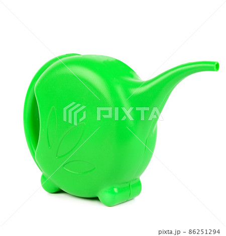 Watering can isolated on a white . 86251294