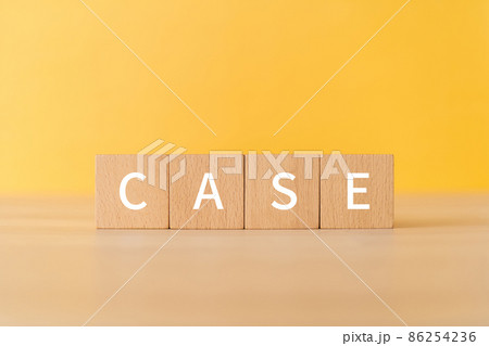 「CASE」と書かれた積み木 「CASE」と書かれた積み木 86254236