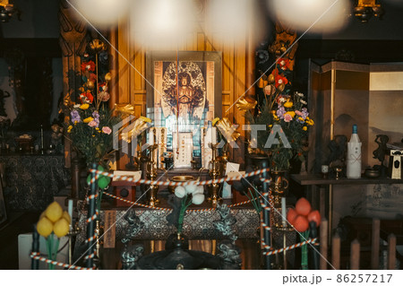 日本の風景　神社　寺 86257217