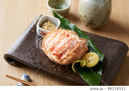 毛ガニ甲羅盛り 毛ガニ甲羅盛り 86258521