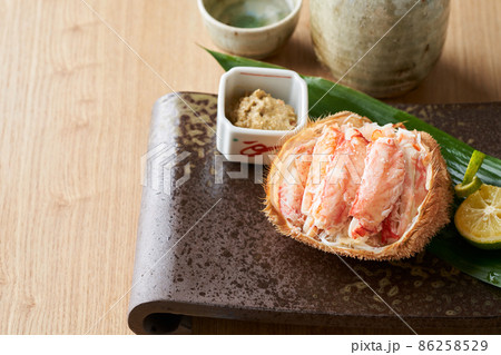 毛ガニ甲羅盛り 毛ガニ甲羅盛り 86258529