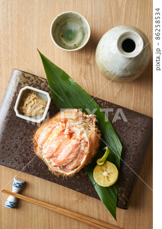 毛ガニ甲羅盛り 毛ガニ甲羅盛り 86258534