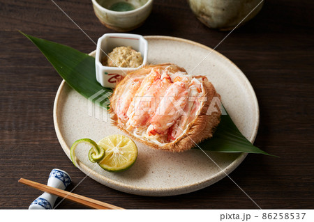 毛ガニ甲羅盛り 毛ガニ甲羅盛り 86258537