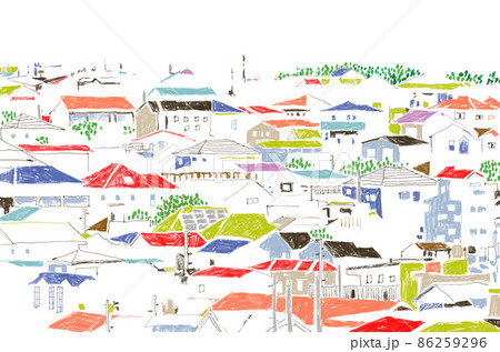 住宅地の風景 86259296