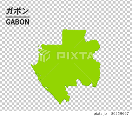 ガボンのイラスト 86259667