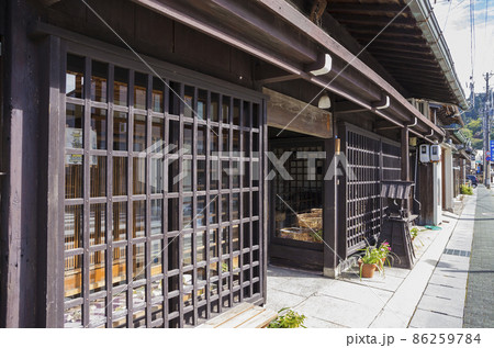 高山　古い街並み　飛騨高山　町並み 86259784