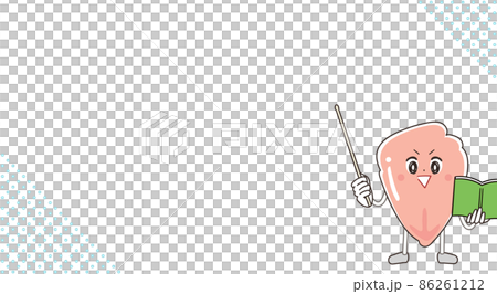 たんぱく質 鶏むね肉のキャラクター 86261212