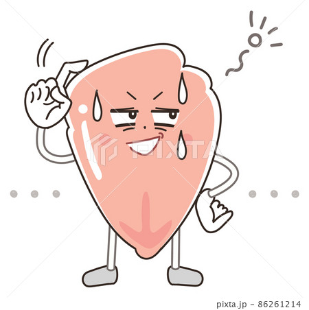 たんぱく質 鶏むね肉のキャラクター 86261214