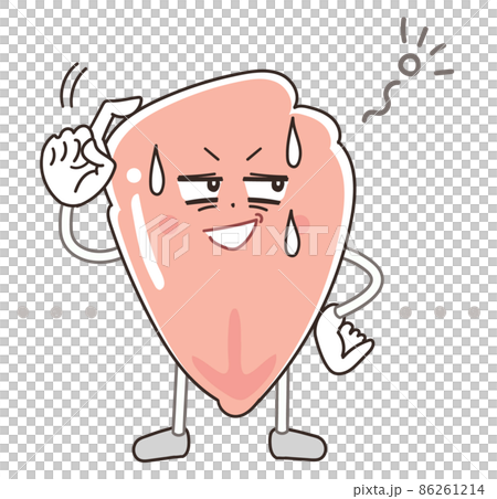 たんぱく質 鶏むね肉のキャラクター 86261214