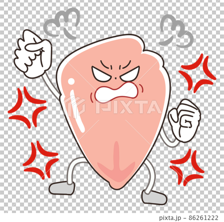 たんぱく質 鶏むね肉のキャラクター 86261222