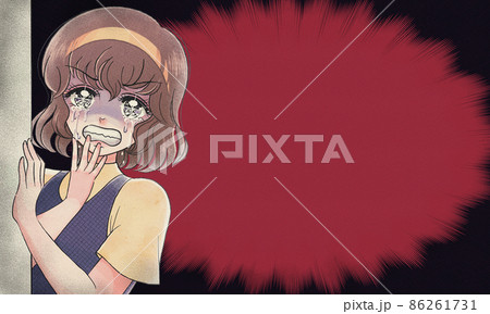 昭和50年代の少女漫画風バナー・陰で復讐に燃える女 昭和50年代の少女漫画風バナー・陰で復讐に燃える女 86261731