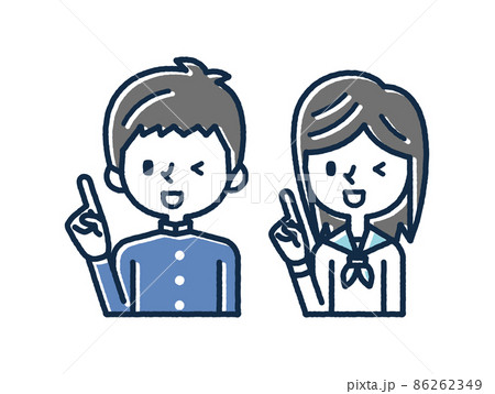 シンプルキャラ 86262349