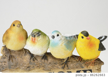 小鳥のオブジェ 86262663