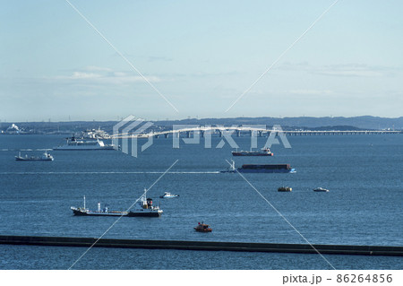 東京湾アクアライン【千葉県・木更津市】 86264856