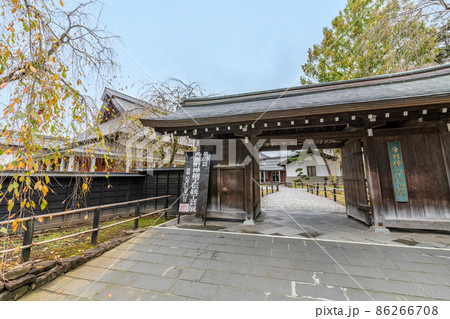 秋田県仙北市角館 晴天の仙北市立角館樺細工伝承館 秋田県仙北市角館 晴天の仙北市立角館樺細工伝承館 86266708