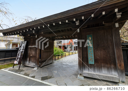 秋田県仙北市角館 晴天の仙北市立角館樺細工伝承館 秋田県仙北市角館 晴天の仙北市立角館樺細工伝承館 86266710