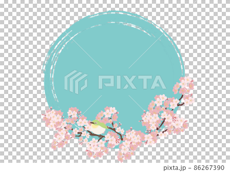 桜フレーム 86267390