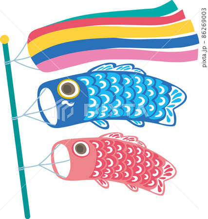 鯉のぼり色々 86269003
