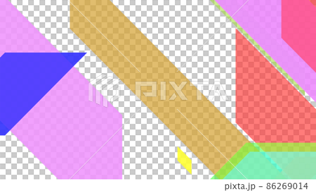 Simple Pop Tile Bar VJ Colorful [There is another Ver] 86269014