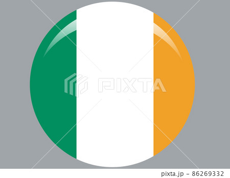 Ireland flag. National flag of Ireland. 86269332