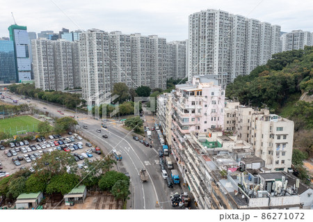 the large residentia area, Laguna Plaza, hong kong 23 Jan 2022 the large residentia area, Laguna Plaza, hong kong 23 Jan 2022 86271072